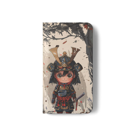 Chibi Samurai - Wallet Flip Case
