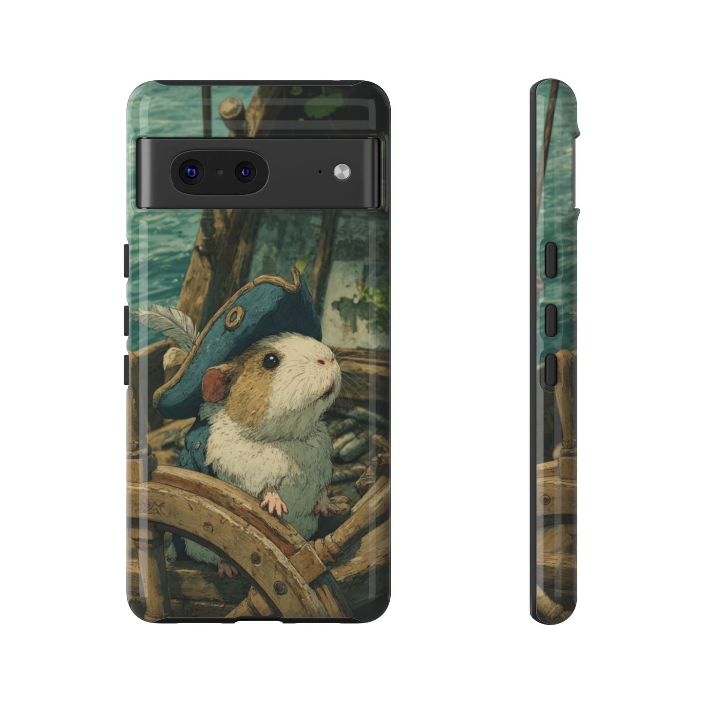 Pirate Captain Guinea Pig - Tough Google Pixel Case