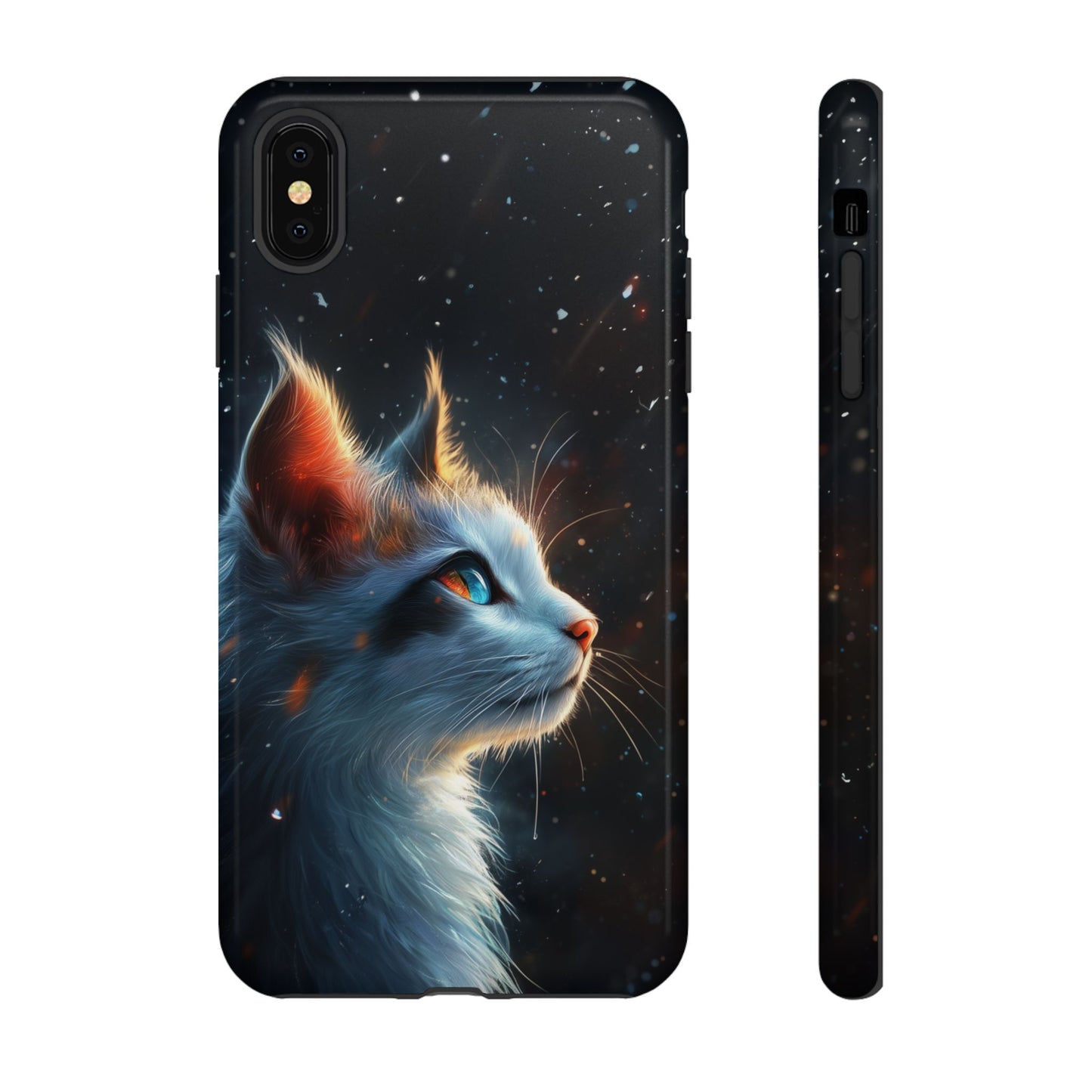 Enchanting Winter Cat Phone Case - iPhone, Google Pixel, Samsung Galaxy