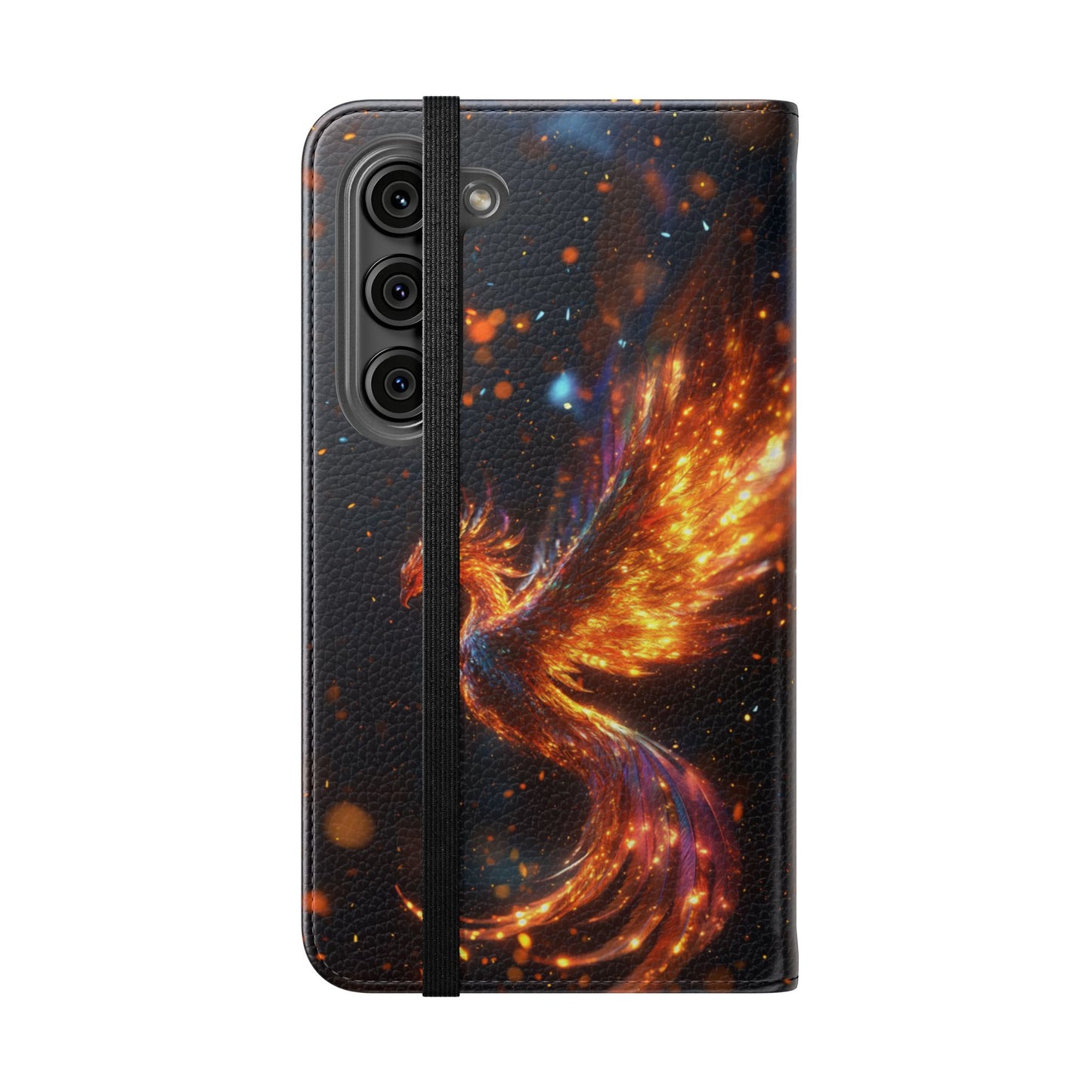 Cosmic Phoenix - Wallet Flip Case