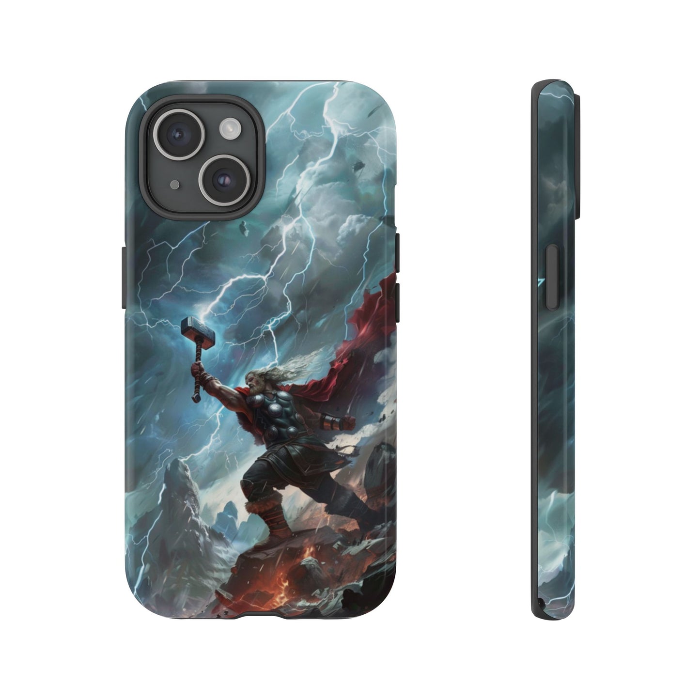 Thor Lightning Storm - Tough iPhone Case