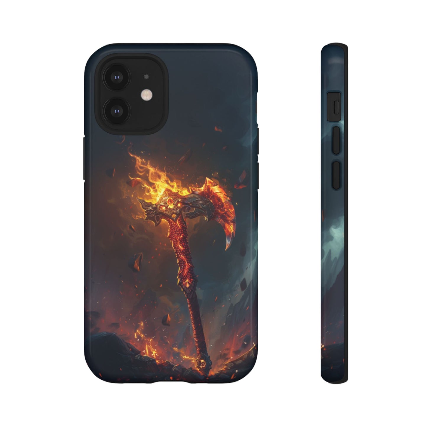 Dragon Fire Axe - Tough iPhone Case