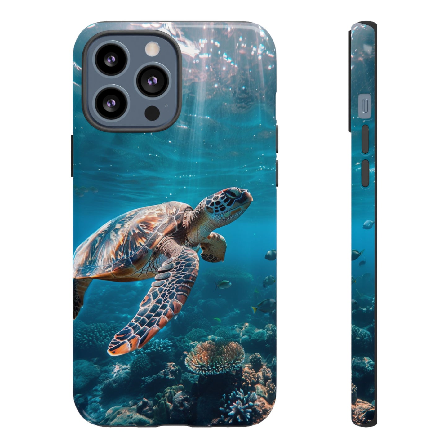 Ocean Guardian Sea Turtle - Tough iPhone Case