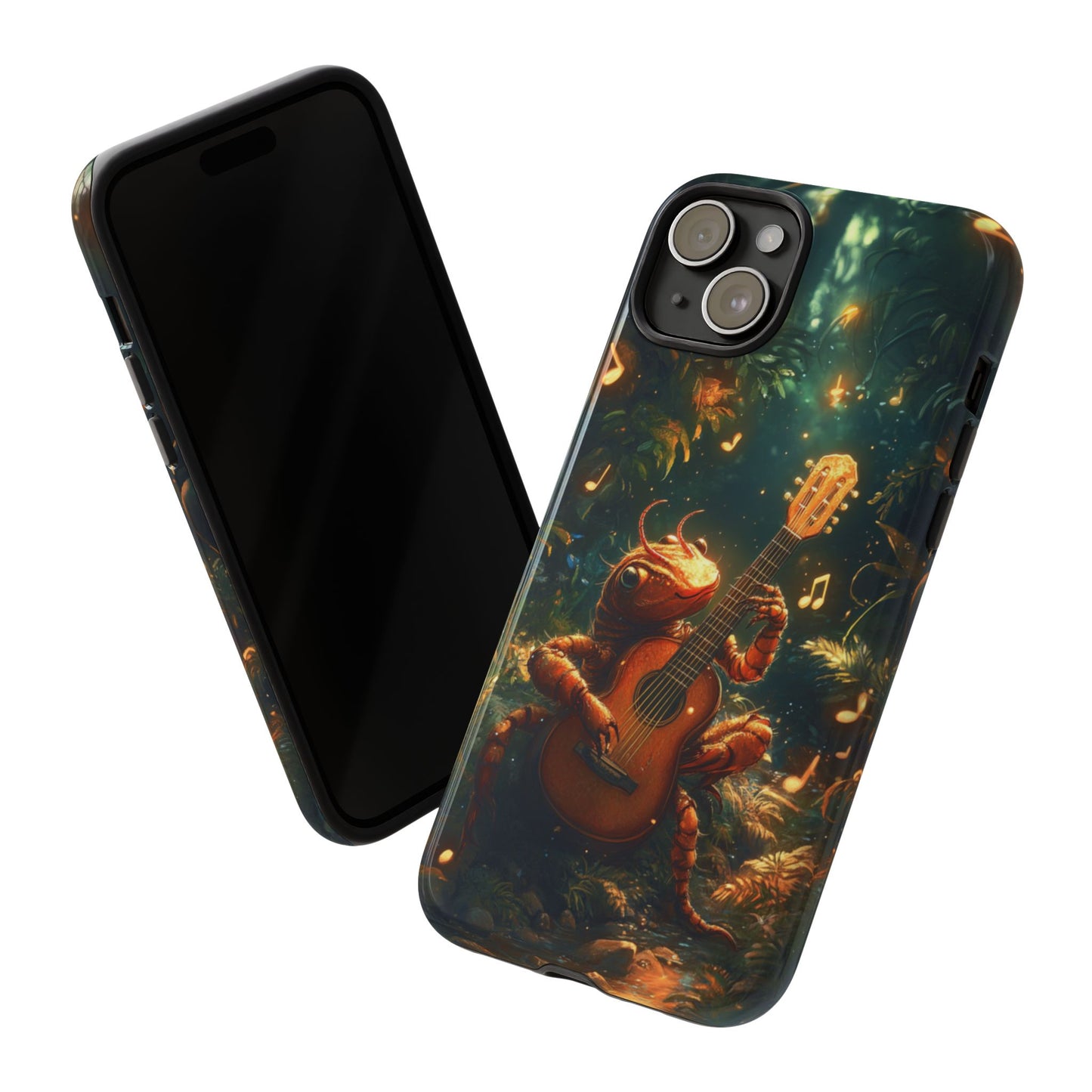 Serenade Forest Guitarist - Tough iPhone Case