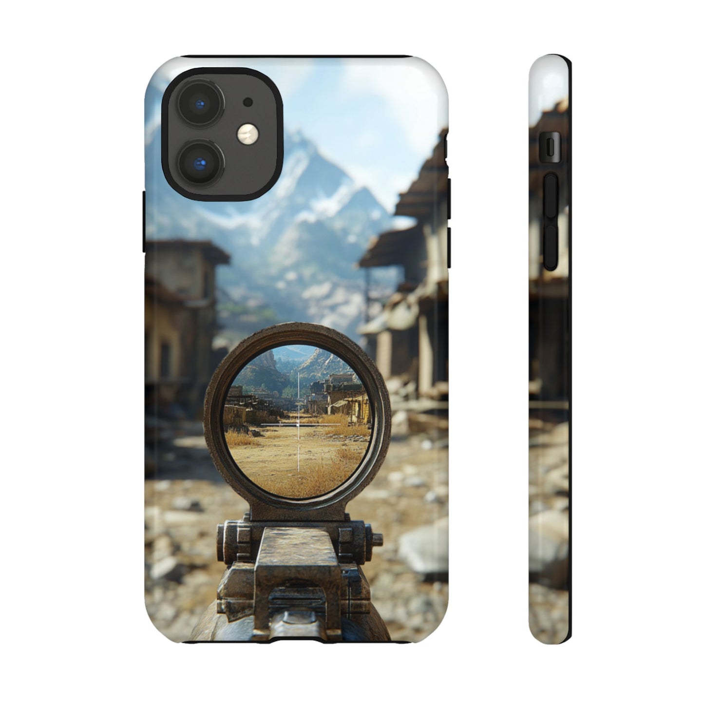 Desert Sniper Focus - Tough iPhone Case