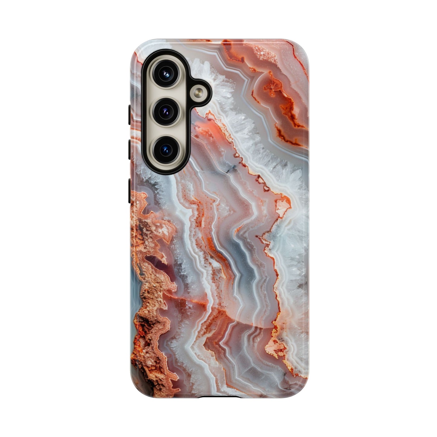 Rose Agate Currents – Tough Samsung Galaxy Case