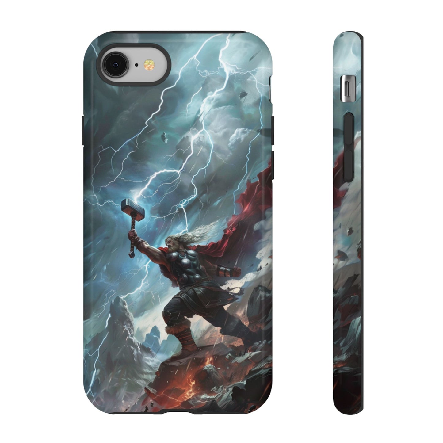 Thor Lightning Storm - Tough iPhone Case