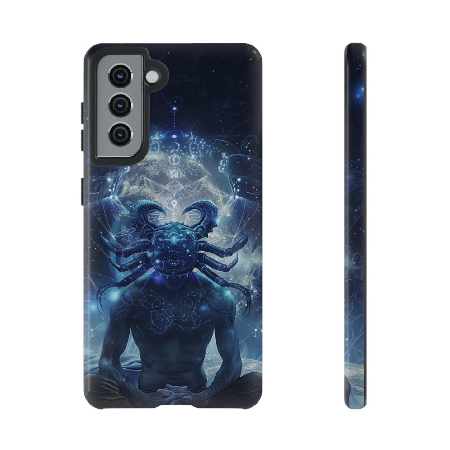 Celestial Cancer Guardian Phone Case – iPhone, Google Pixel, Samsung Galaxy