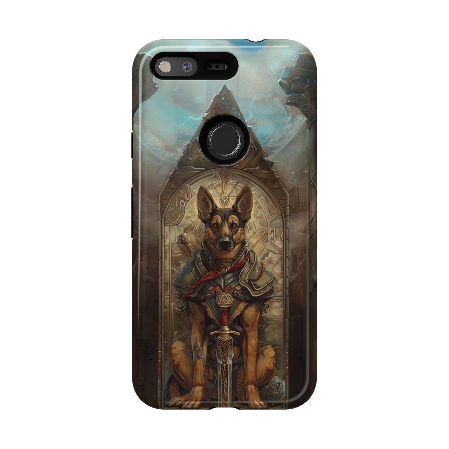 Temple Sentinel Dog – Tough Google Pixel Case