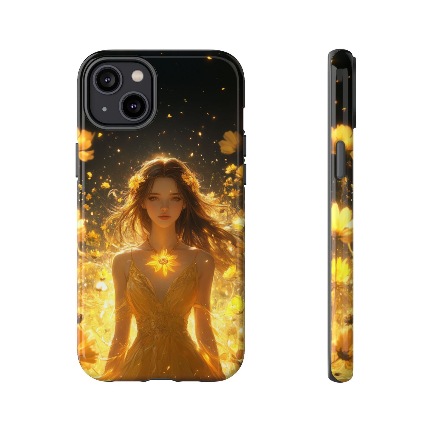 Sun Blossom Goddess – Tough iPhone Case