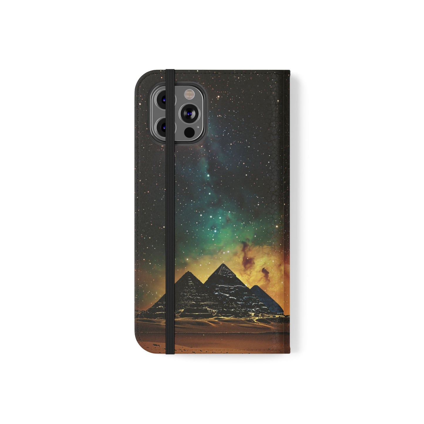 Astral Pyramids - Wallet Flip Case