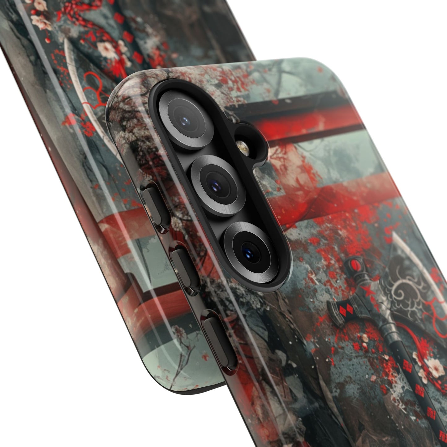 Sakura Warrior Axe - Tough Samsung Galaxy Case