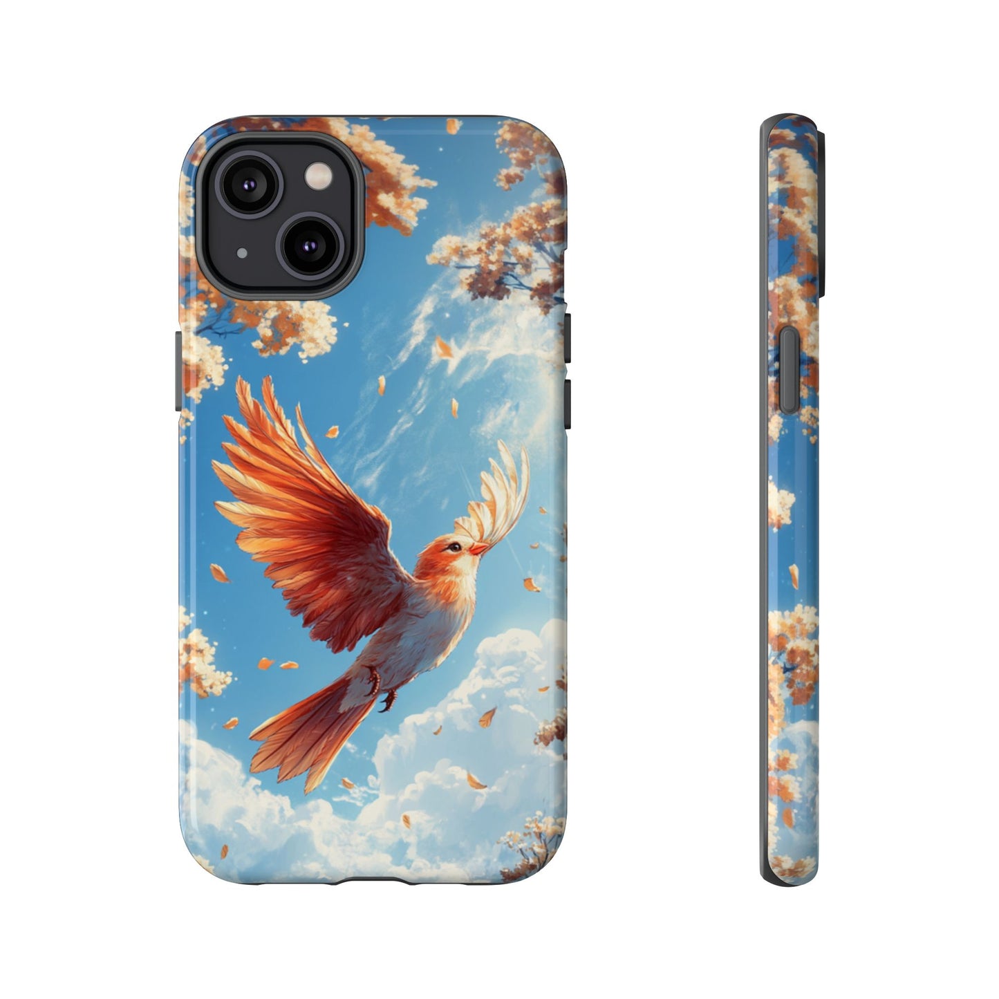 Autumn Skies Songbird – Tough iPhone Case