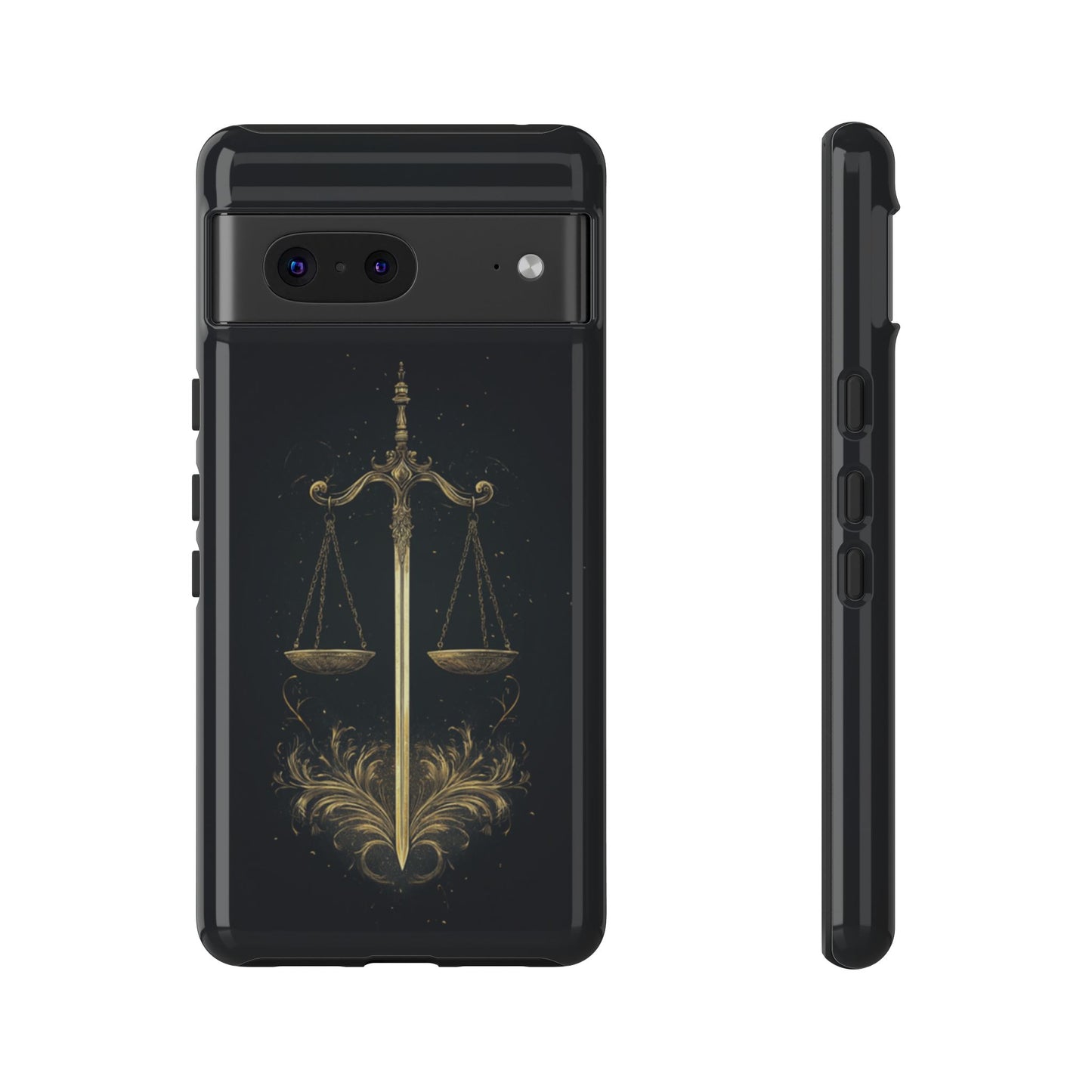 Libra Gilded Balance – Tough Google Pixel Case