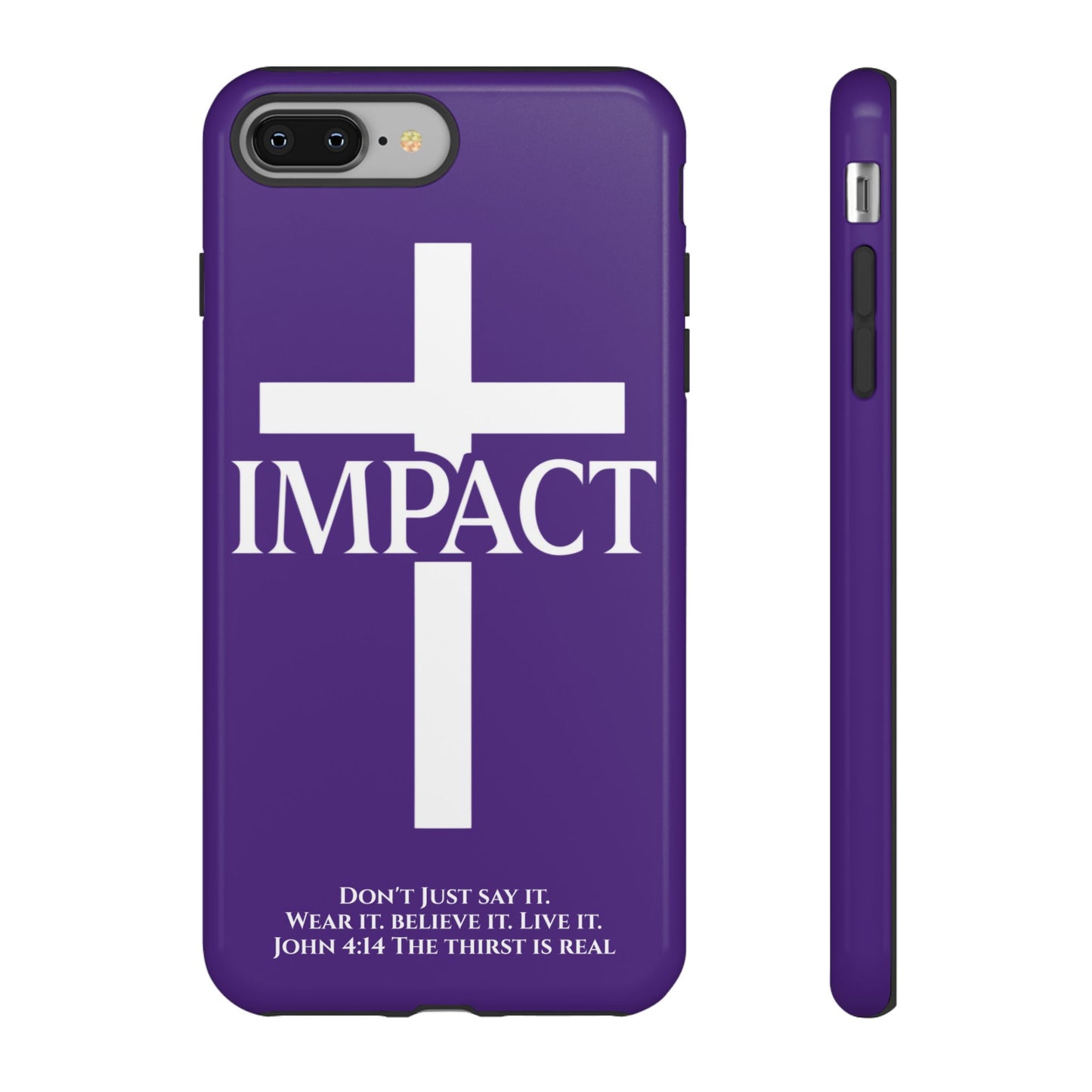 Impact Purple - Tough iPhone Case