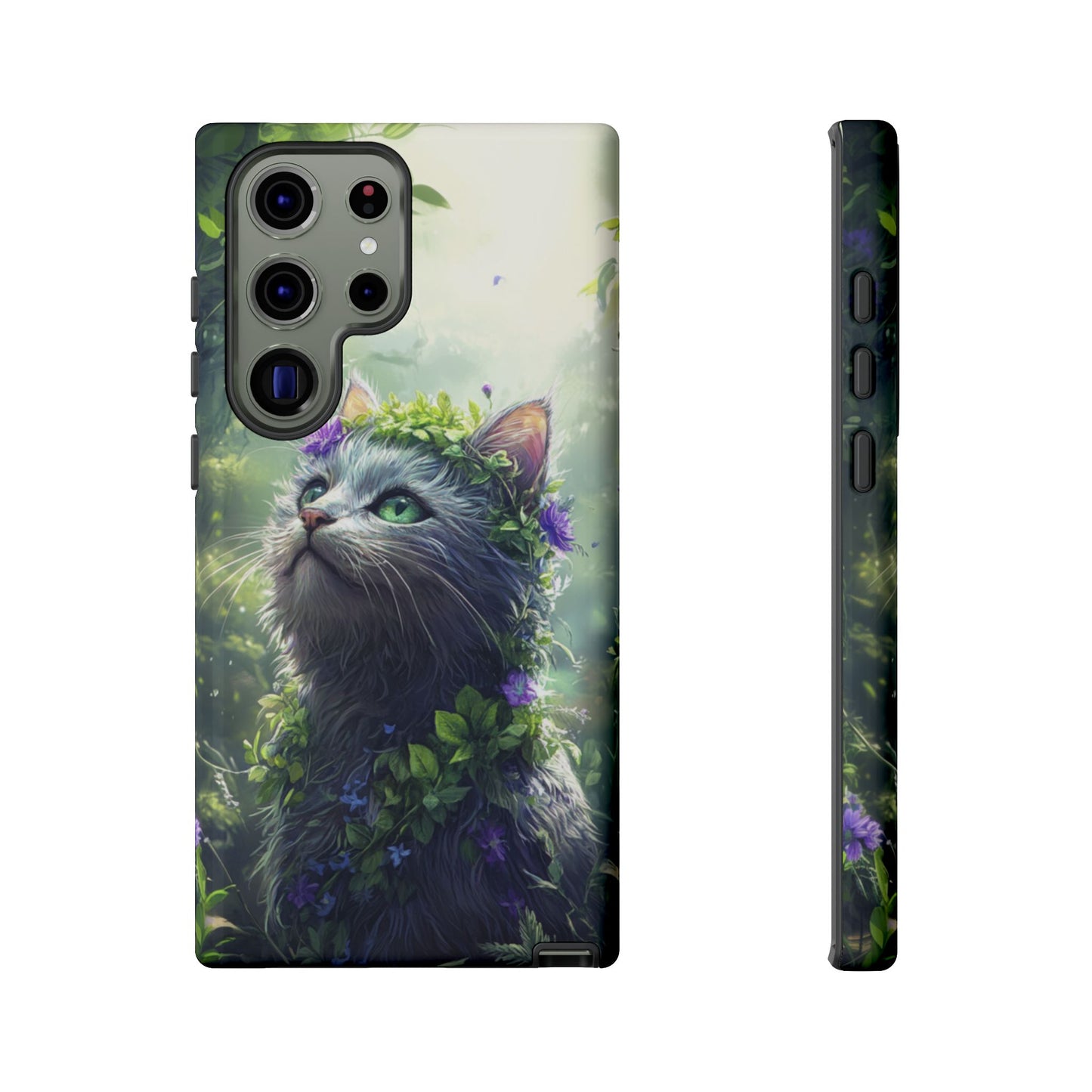 Nature’s Guardian Cat Phone Case – iPhone, Google Pixel, Samsung Galaxy