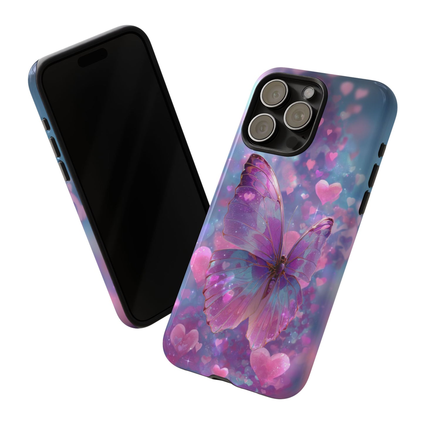 Cupid's Flutter Butterfly - Tough iPhone Case