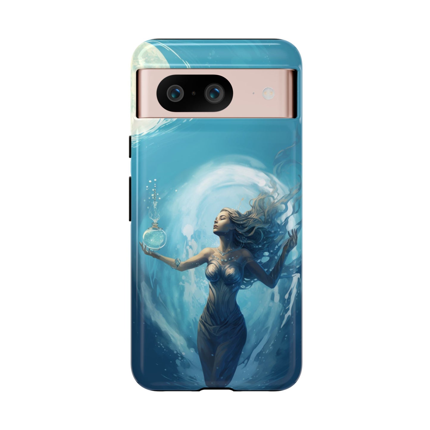 Aquarius Lunar Water Bearer Phone Case – iPhone, Google Pixel, Samsung Galaxy