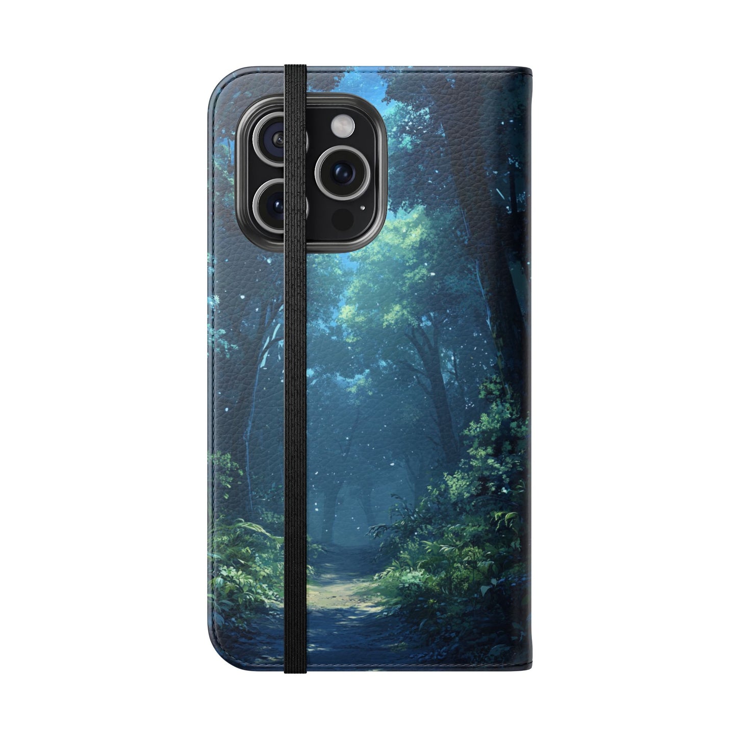 Mystical Forest Path - Wallet Flip Case