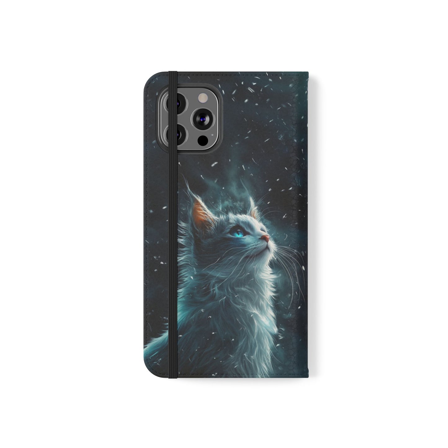 Winter Cat - Wallet Flip Case