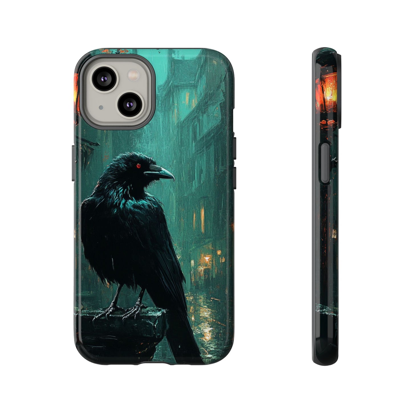 Victorian Raven - Tough iPhone Case