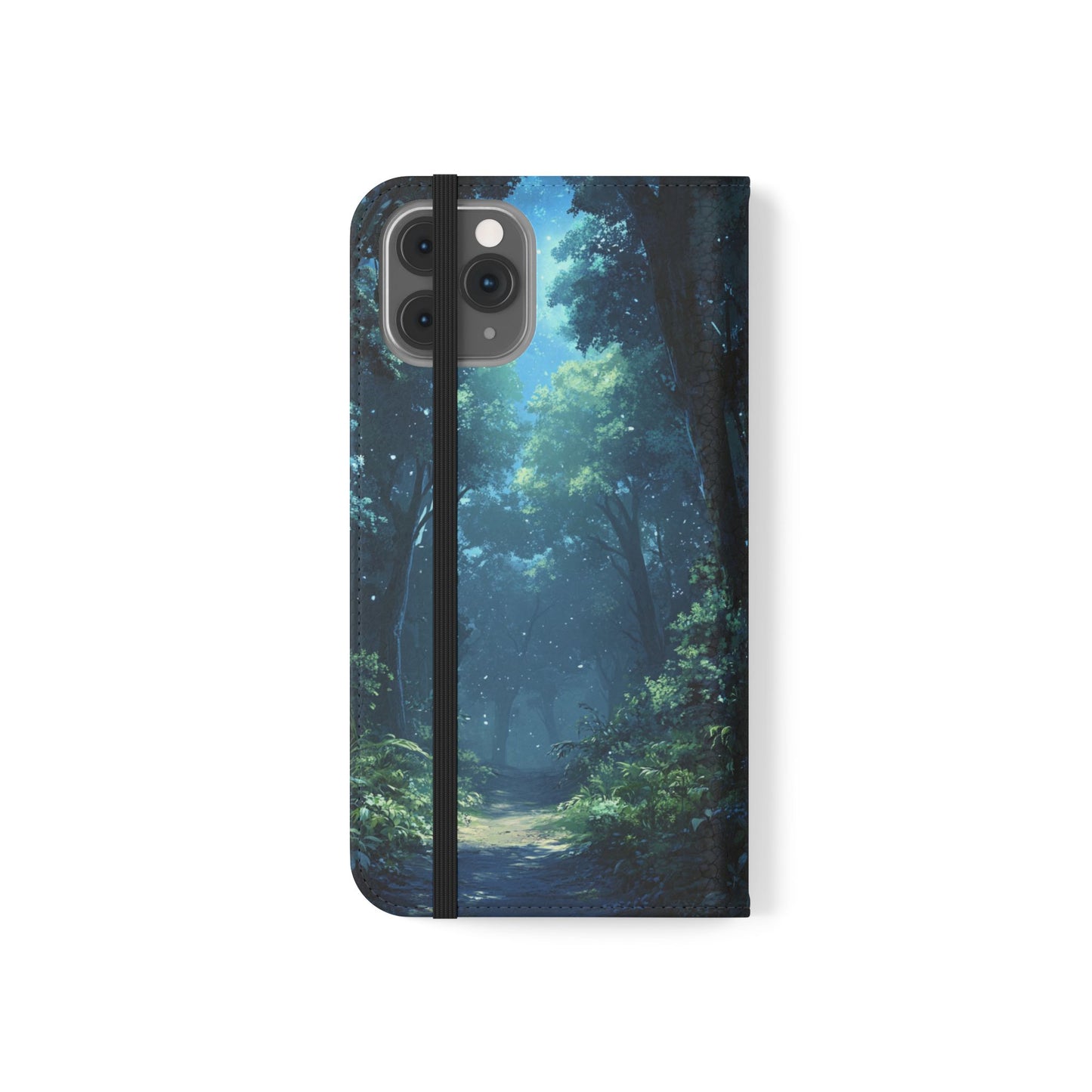 Mystical Forest Path - Wallet Flip Case