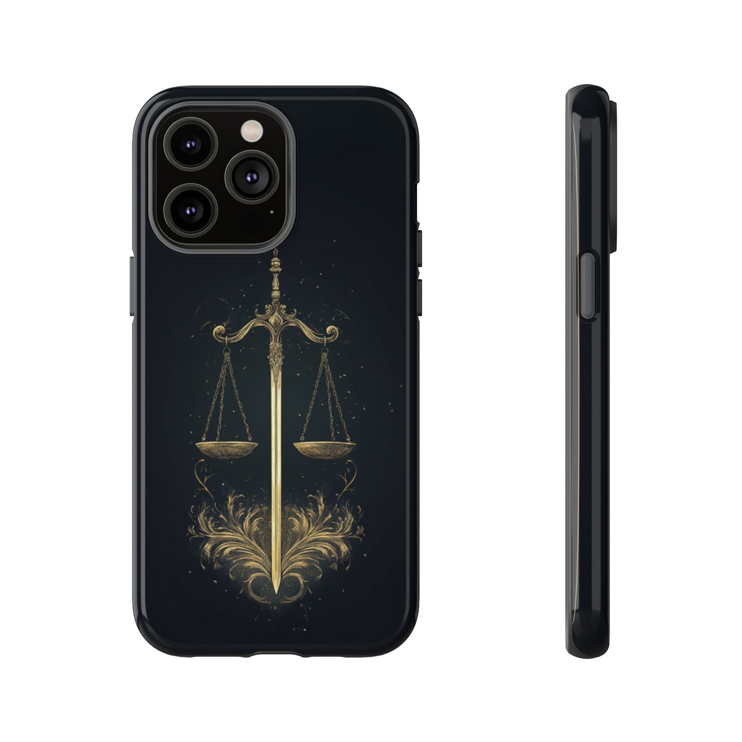 Libra Gilded Balance – Tough iPhone Case