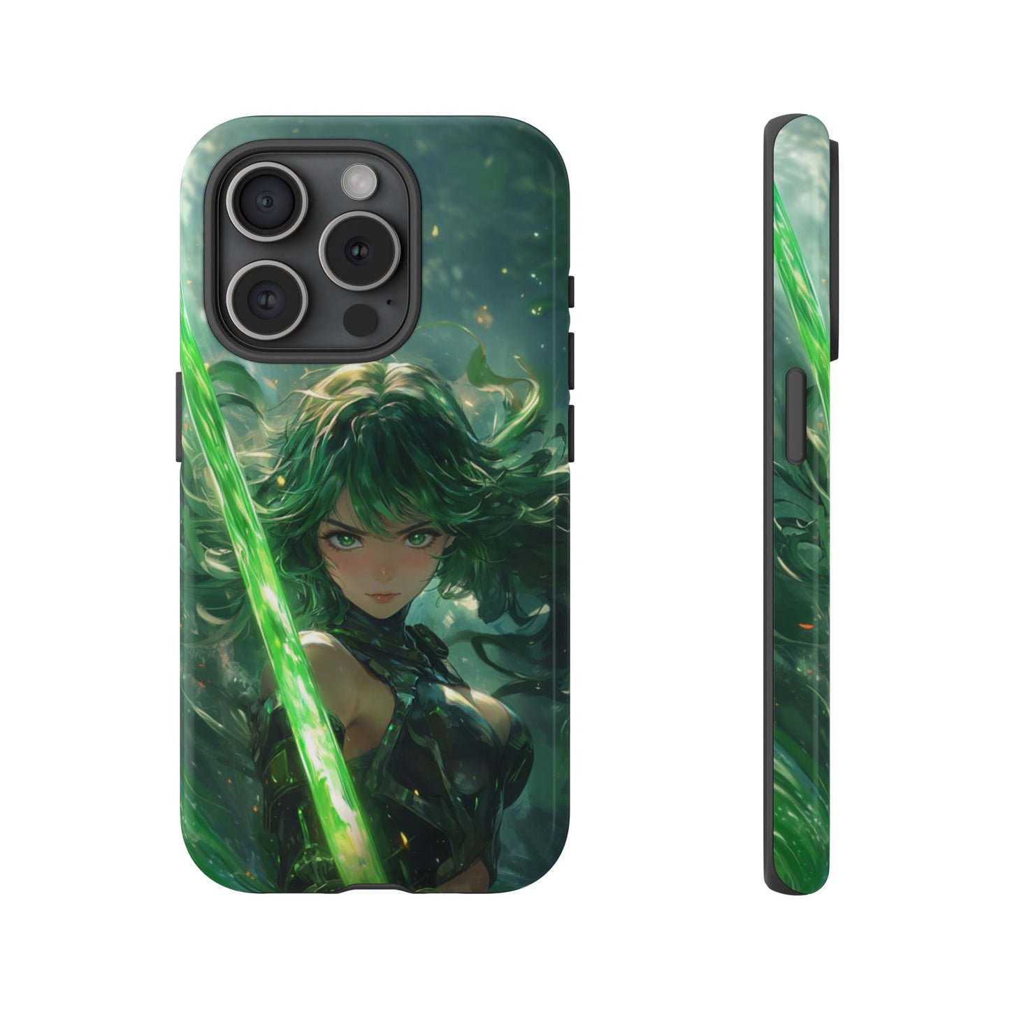 Emerald Blade Warrior – Tough iPhone Case