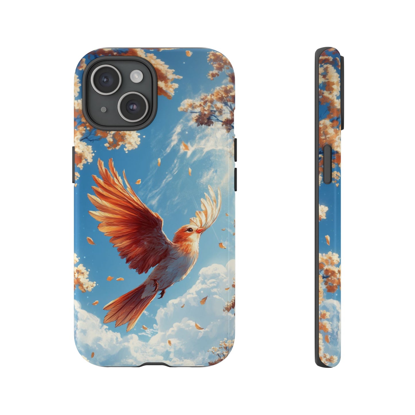 Autumn Skies Songbird – Tough iPhone Case