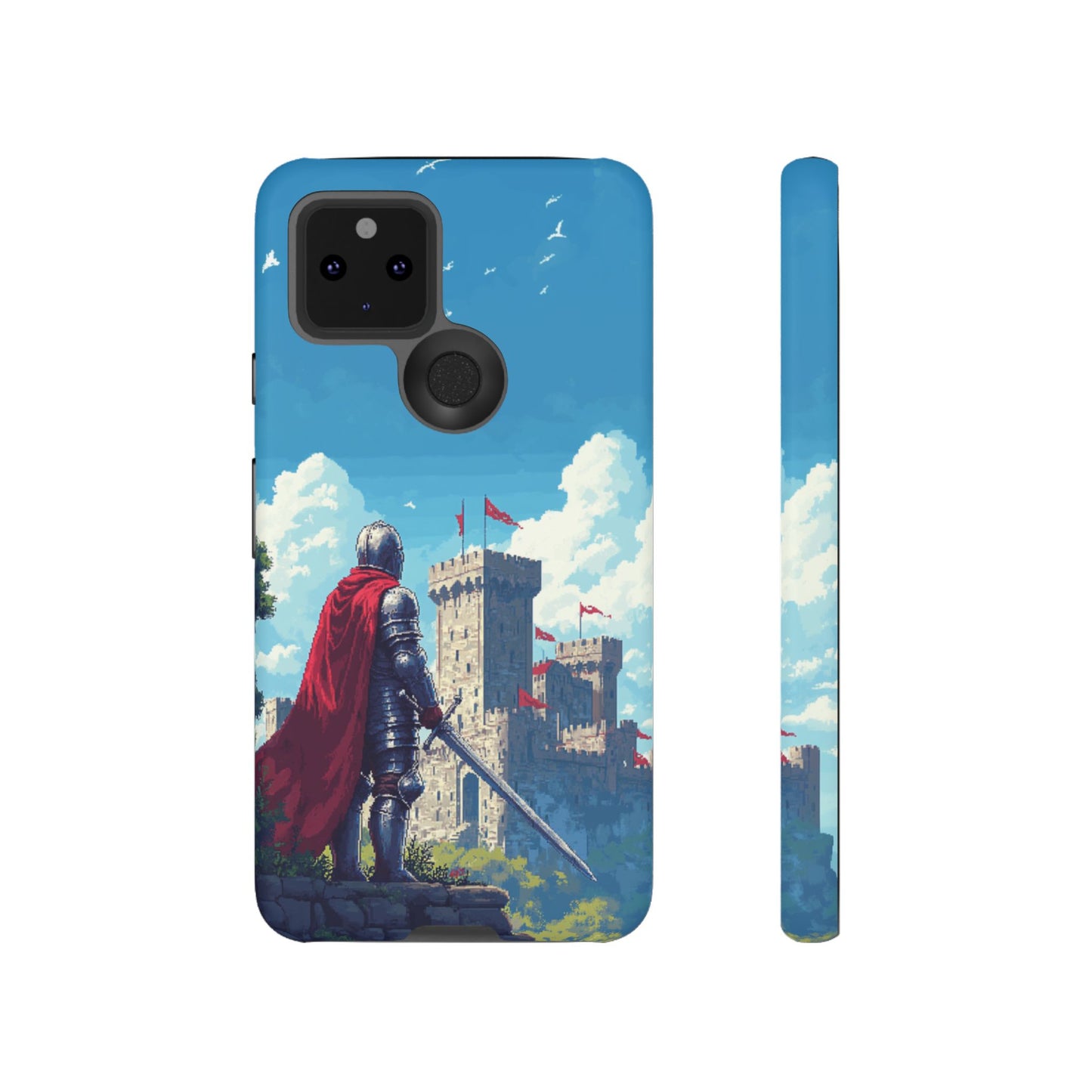 Pixel Knight Adventure Phone Case - iPhone, Google Pixel, Samsung Galaxy