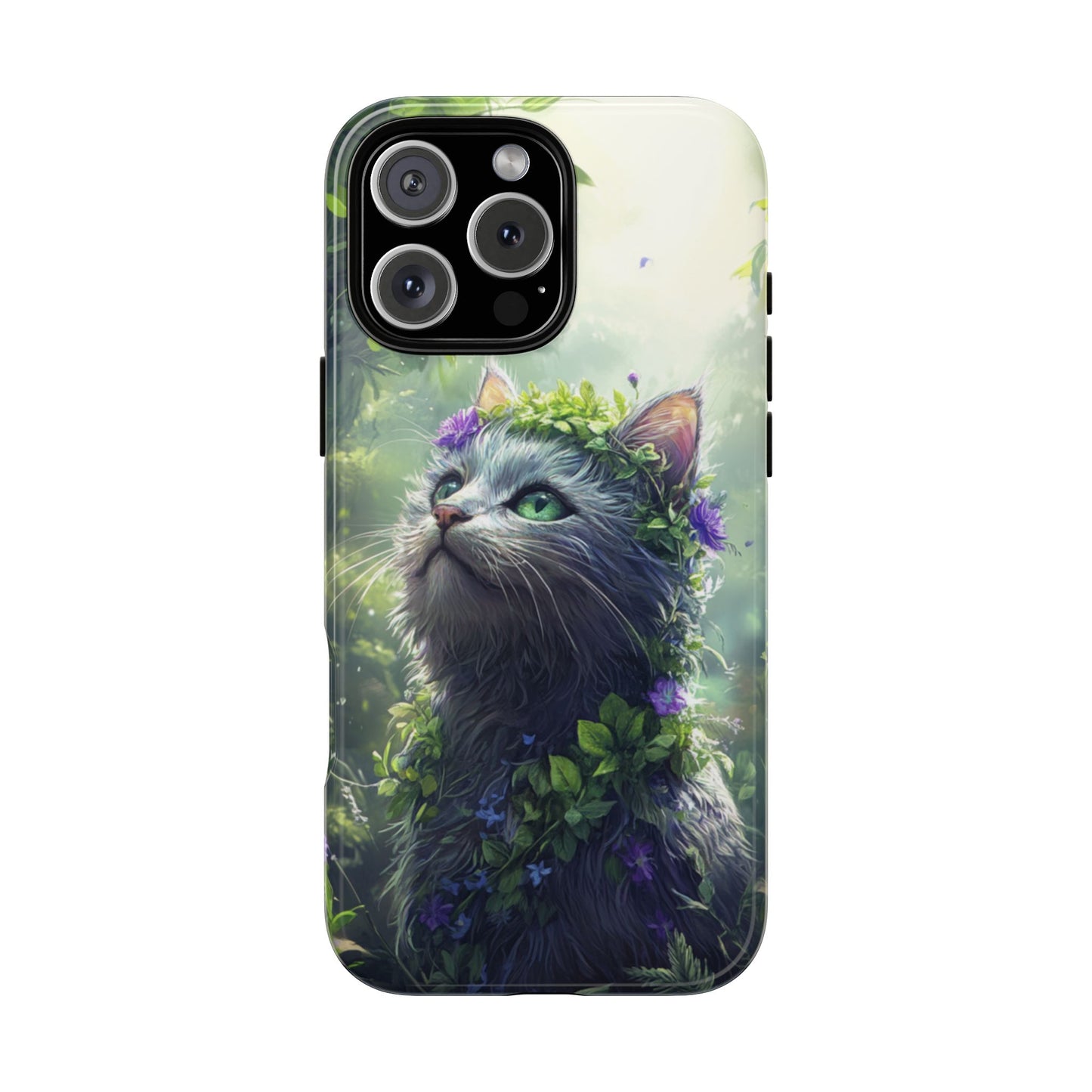 Nature’s Guardian Cat Phone Case – iPhone, Google Pixel, Samsung Galaxy