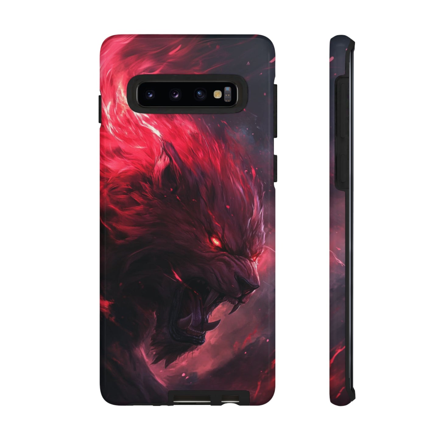 Fiery Wolf Spirit – Tough Samsung Galaxy Case