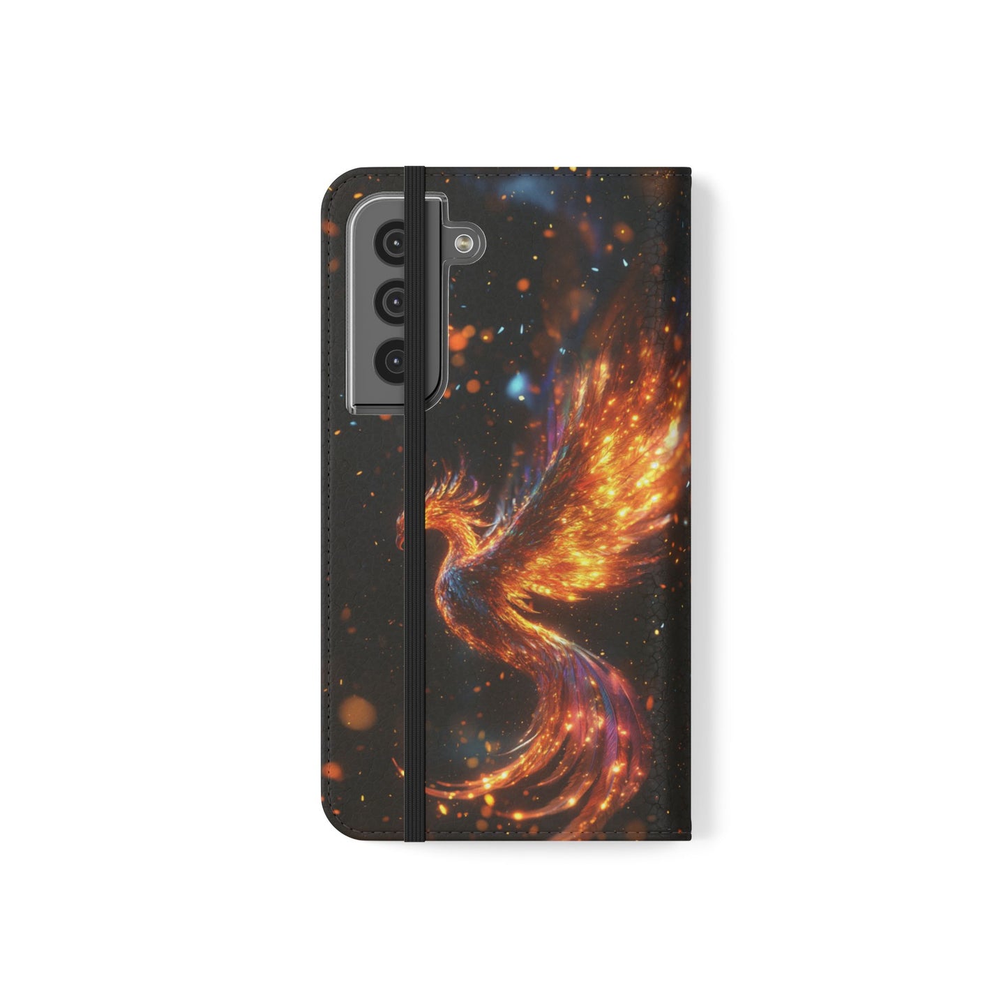 Cosmic Phoenix - Wallet Flip Case
