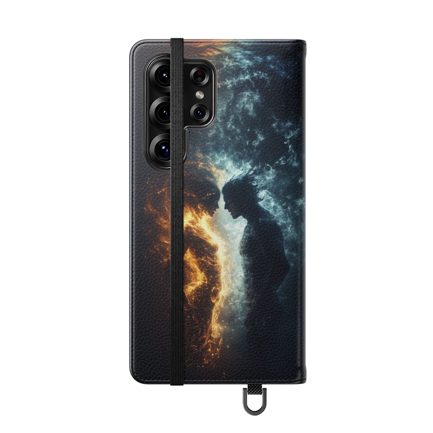 Fire & Frost Lovers - Wallet Flip Case