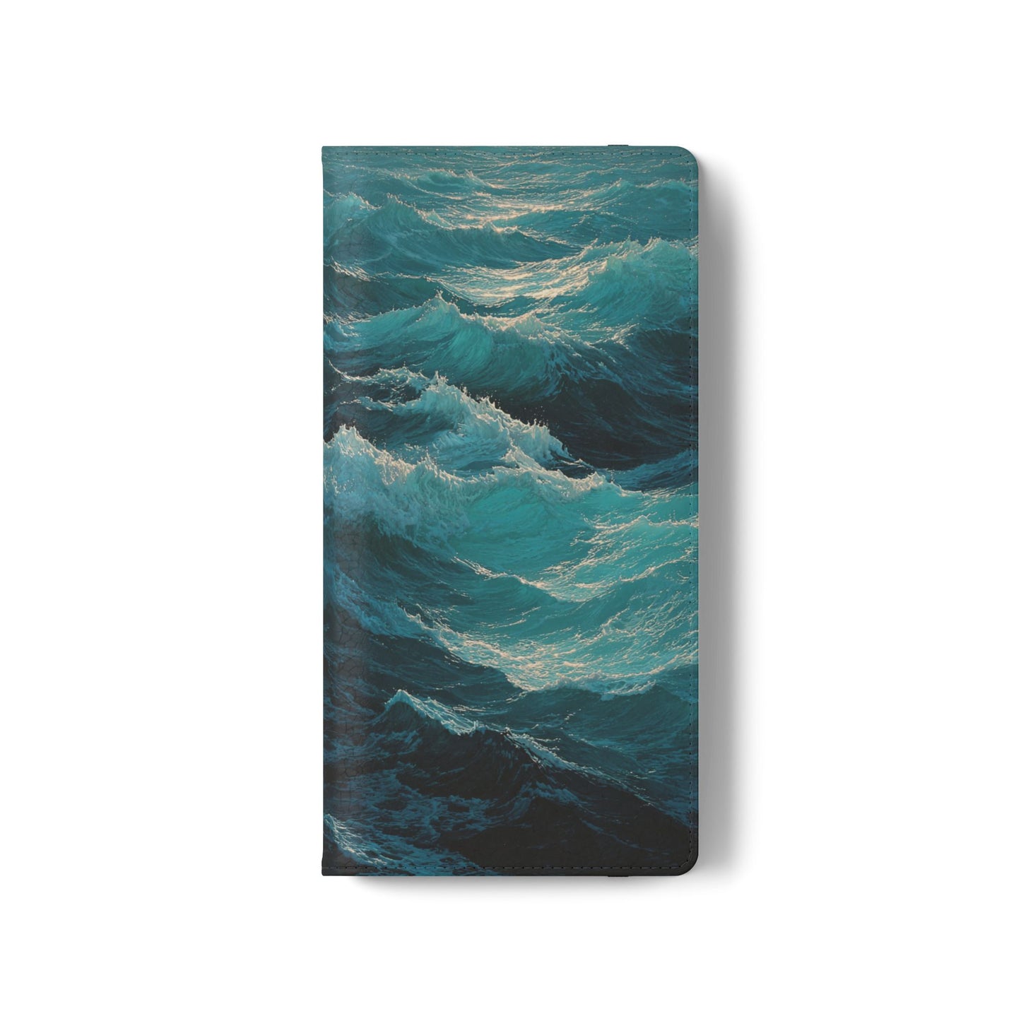 Ocean Waves - Wallet Flip Case