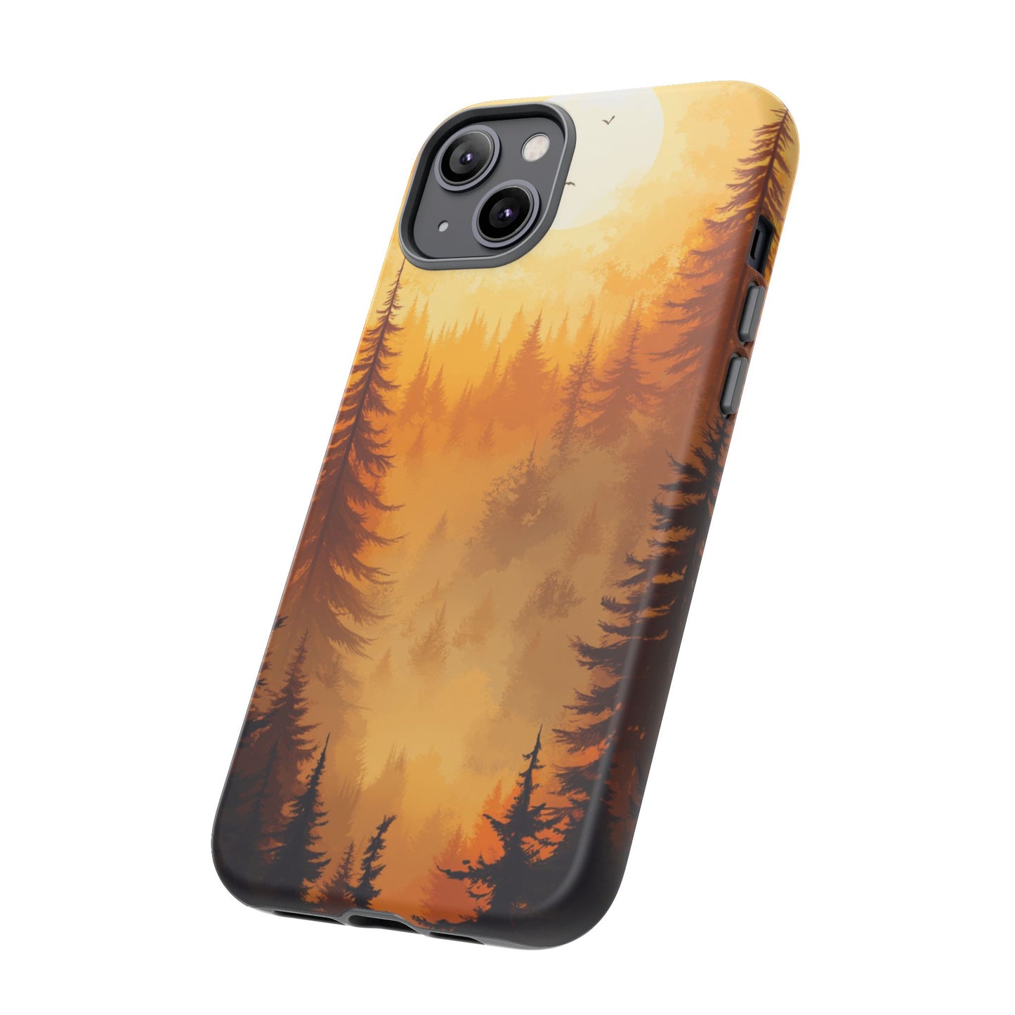 Golden Sunset Forest Phone Case - iPhone, Google Pixel, Samsung Galaxy