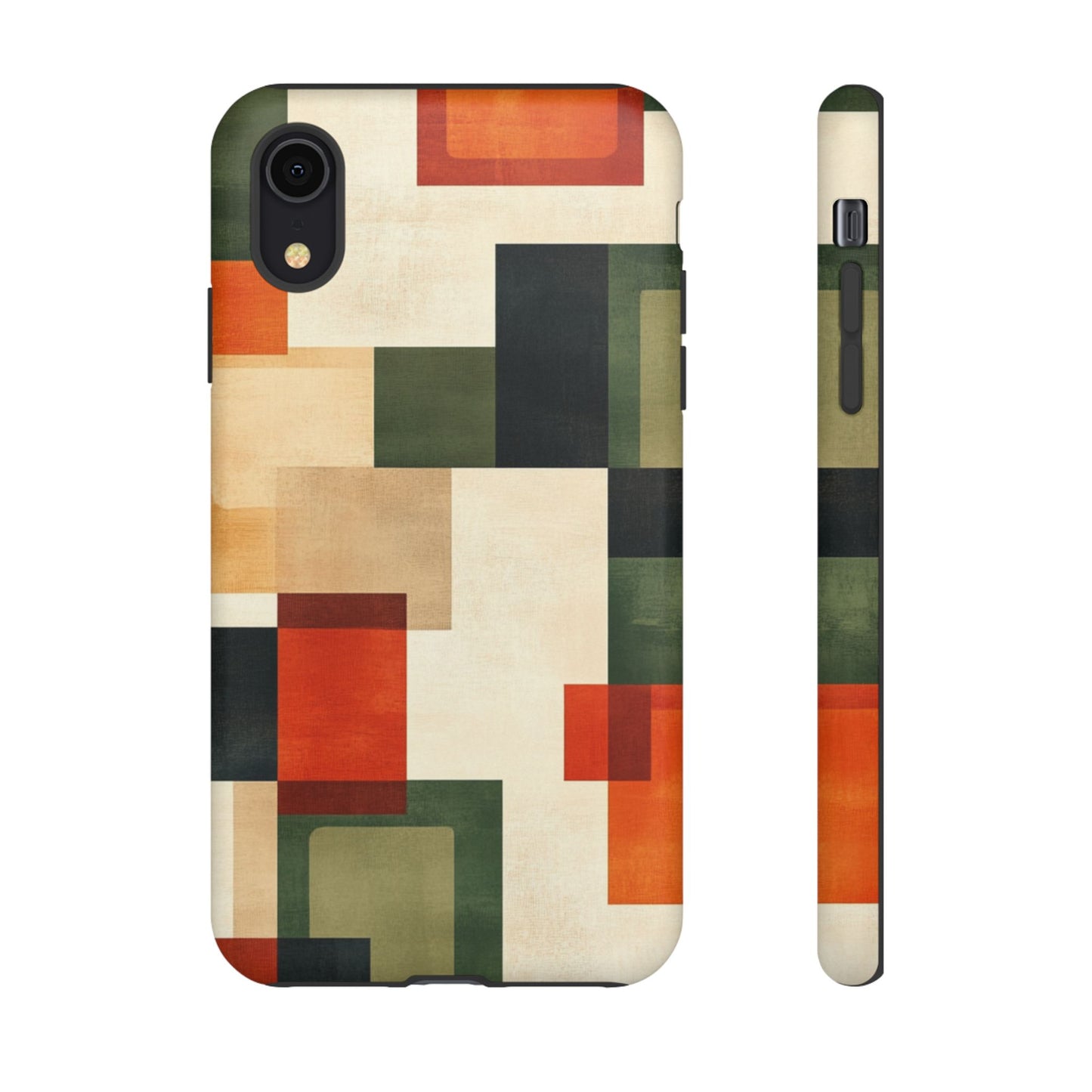 Mid-Century Modern Geometric Pattern Phone Case - iPhone, Google Pixel, Samsung Galaxy