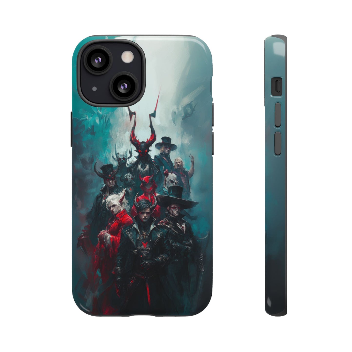 Dark Fantasy Demon Hunters - Tough iPhone Case