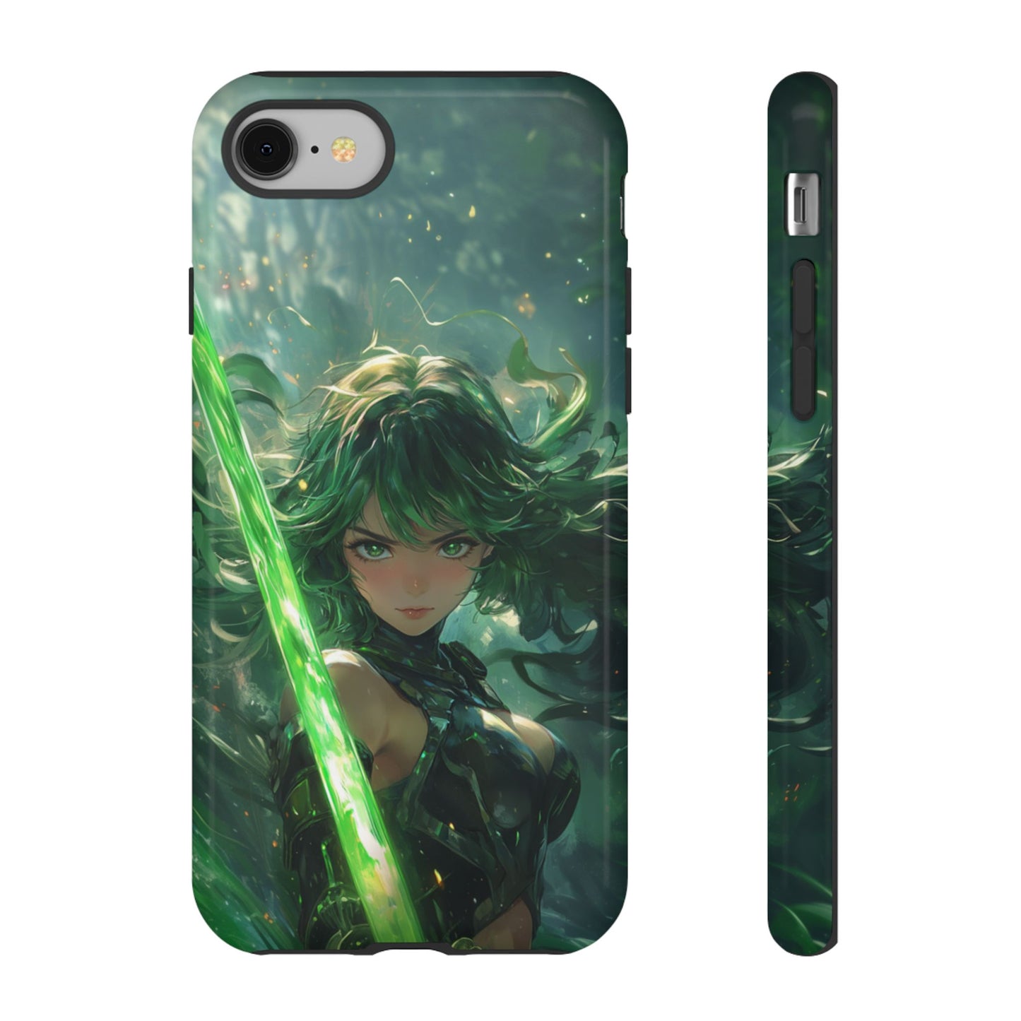 Emerald Blade Warrior – Tough iPhone Case