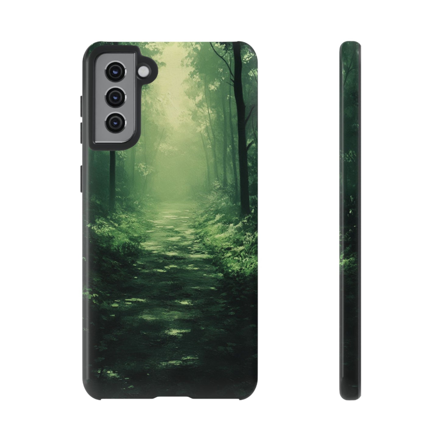 Emerald Mist Forest Path - Tough Samsung Galaxy Case