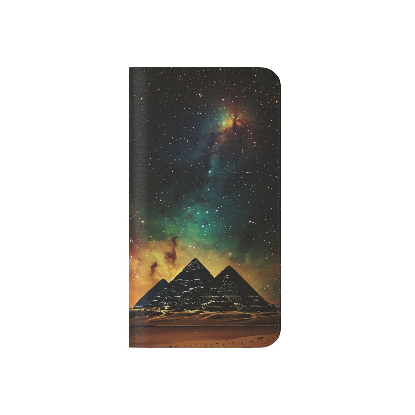 Astral Pyramids - Wallet Flip Case