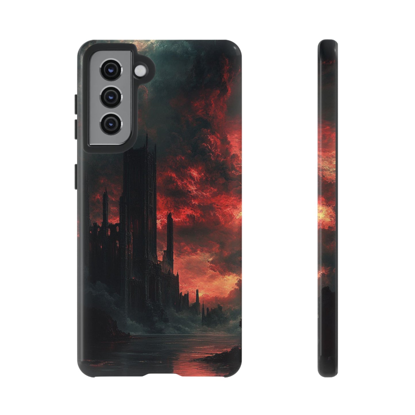Crimson Dread Citadel – Tough Samsung Galaxy Case
