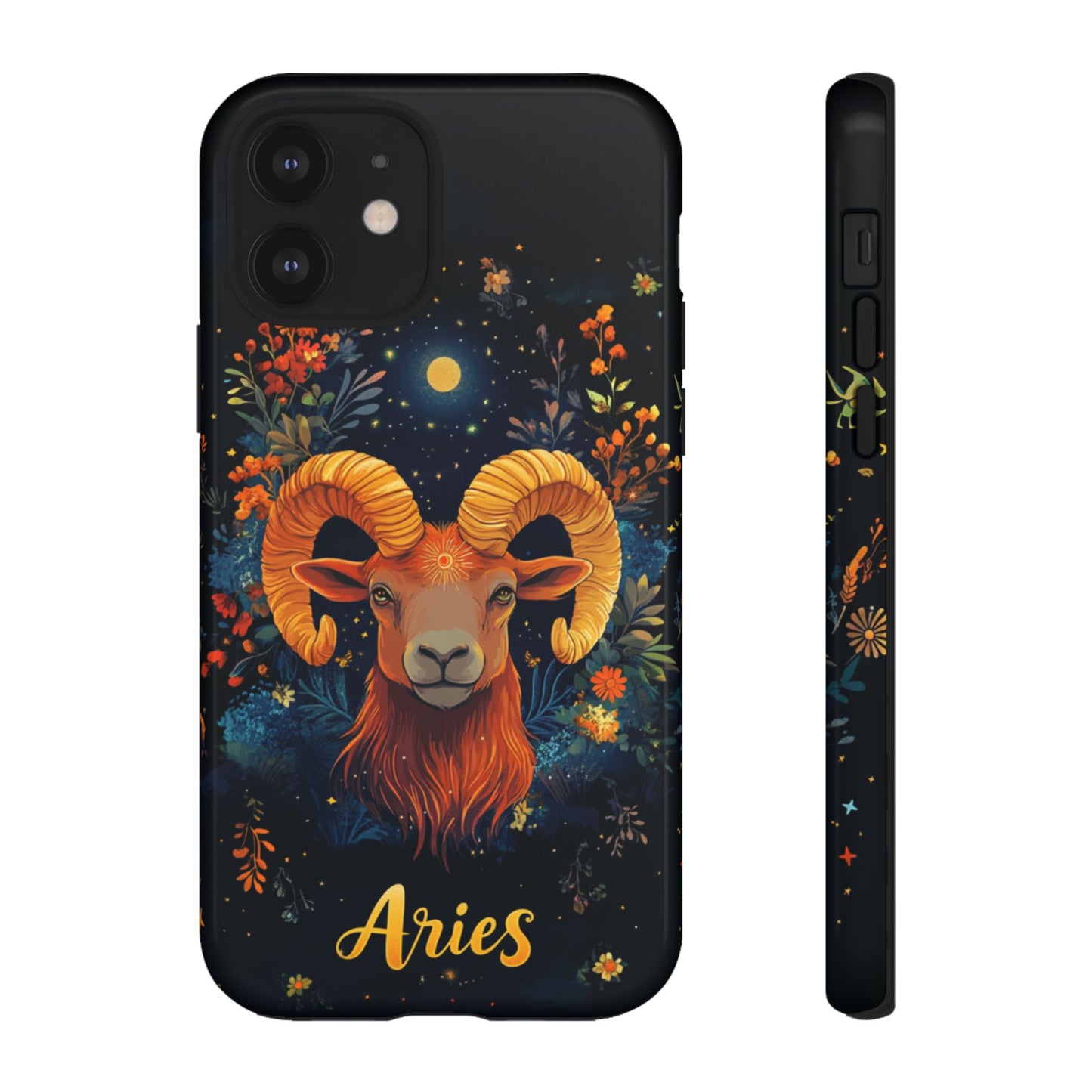 Aries Celestial Bloom Phone Case – iPhone, Google Pixel, Samsung Galaxy