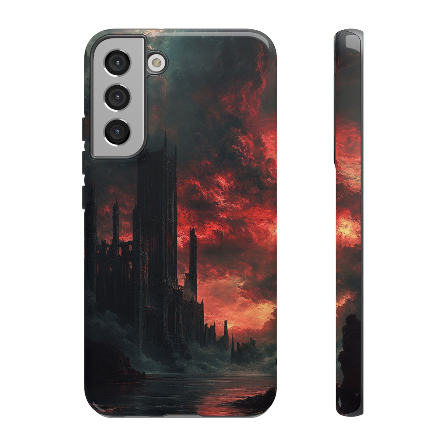 Crimson Dread Citadel – Tough Samsung Galaxy Case