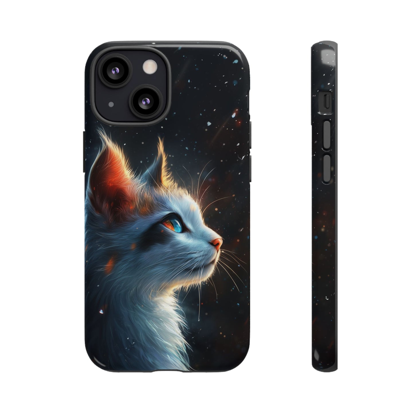 Enchanting Winter Cat Phone Case - iPhone, Google Pixel, Samsung Galaxy