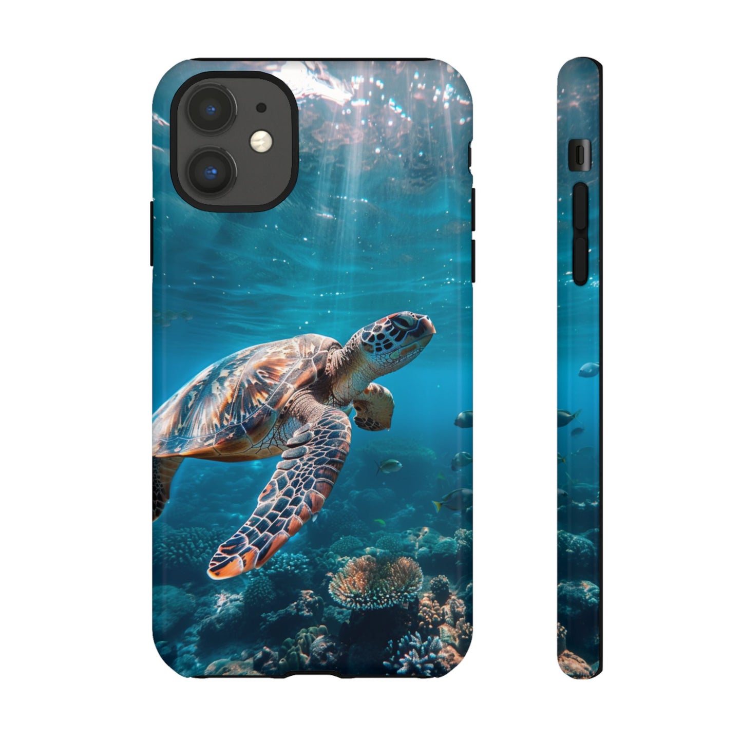 Ocean Guardian Sea Turtle - Tough iPhone Case