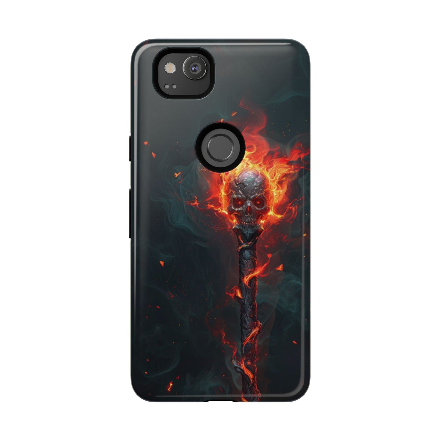 Inferno Skull Staff - Tough Google Pixel Case