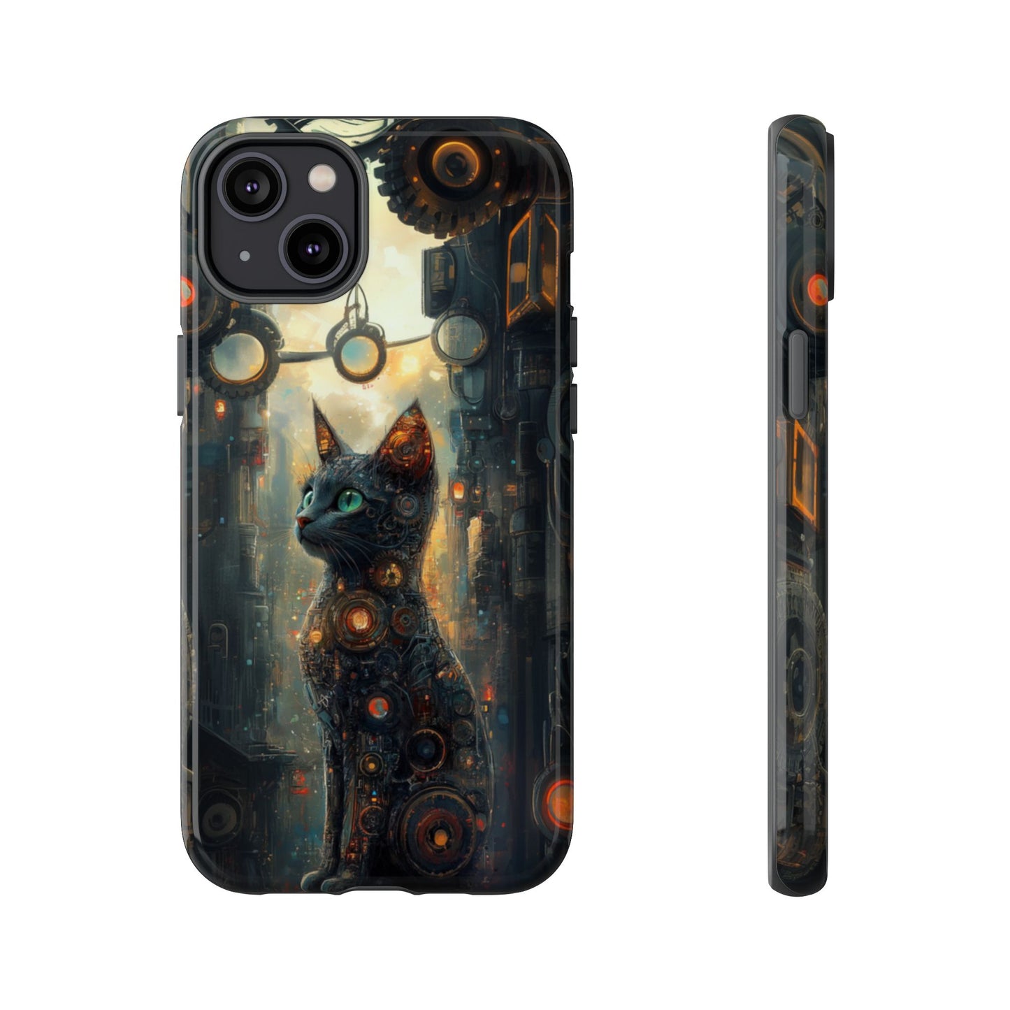 Industrial Revolution Cat Phone Case - iPhone, Google Pixel, Samsung Galaxy