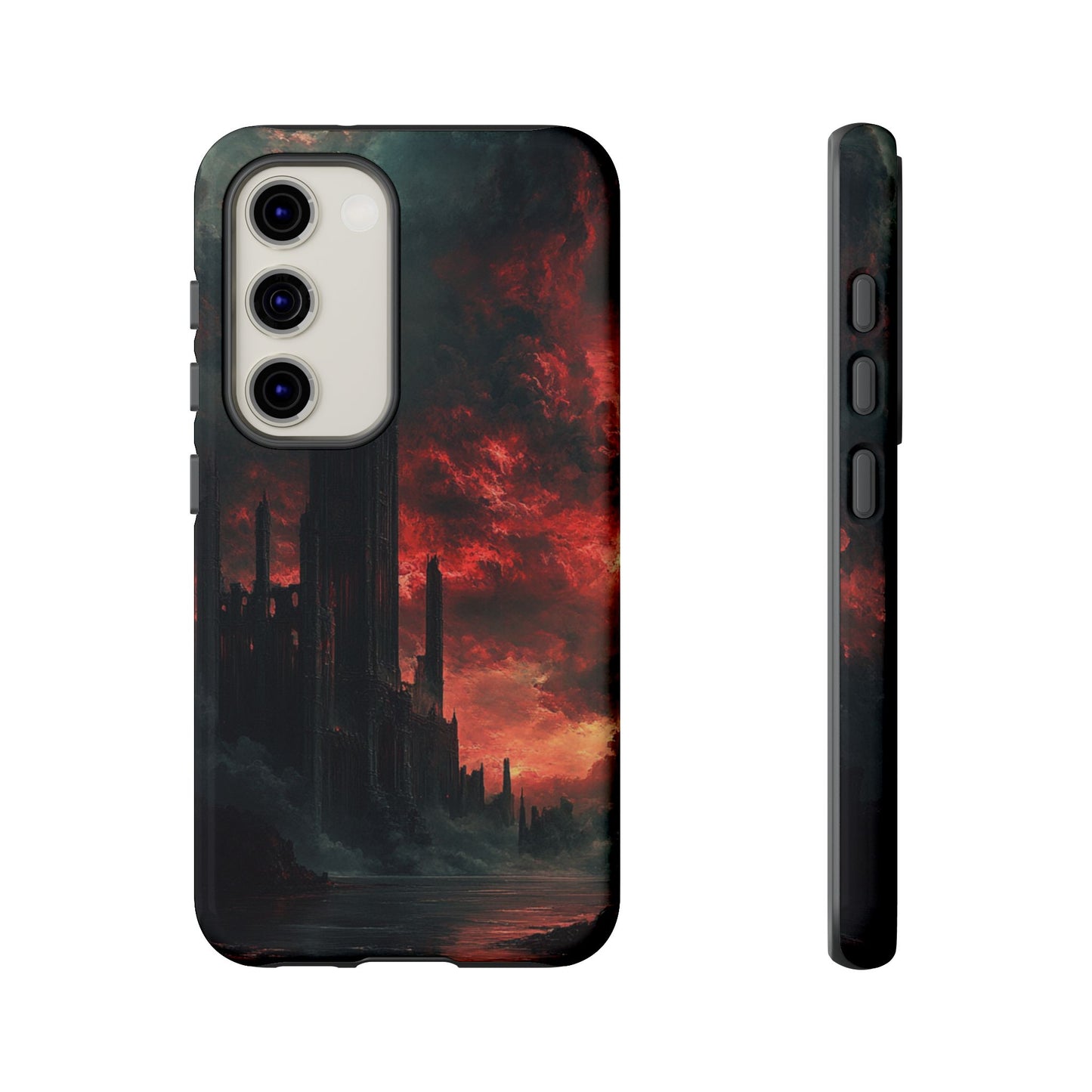 Crimson Dread Citadel – Tough Samsung Galaxy Case