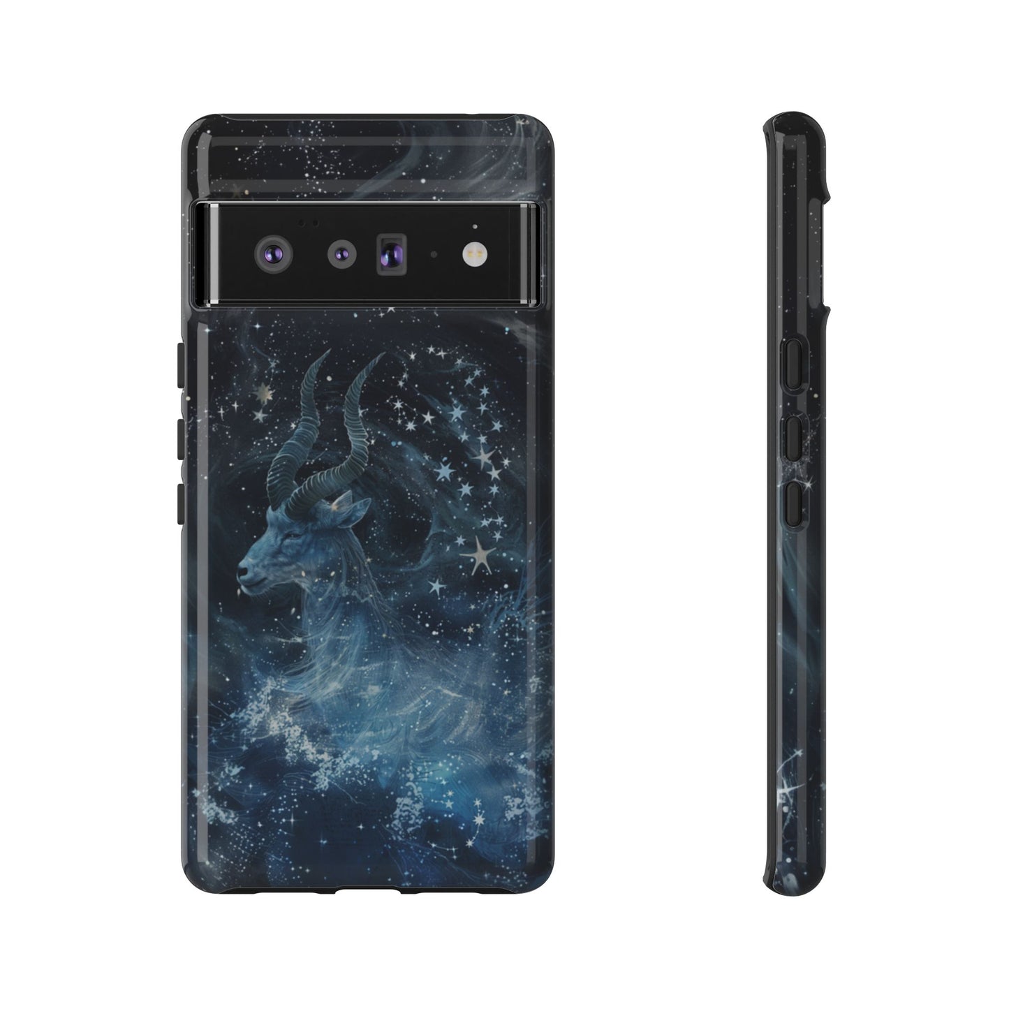 Cosmic Capricorn Sea-Goat - iPhone, Google Pixel, Samsung Galaxy